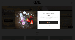 Desktop Screenshot of coilvapes.com